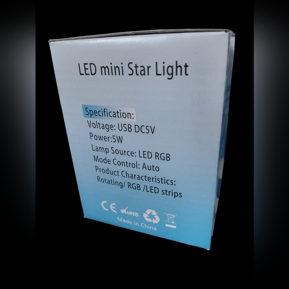 LED Mini Star Light Projector - Picture 3 of 3